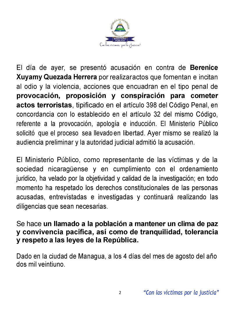 comunicado